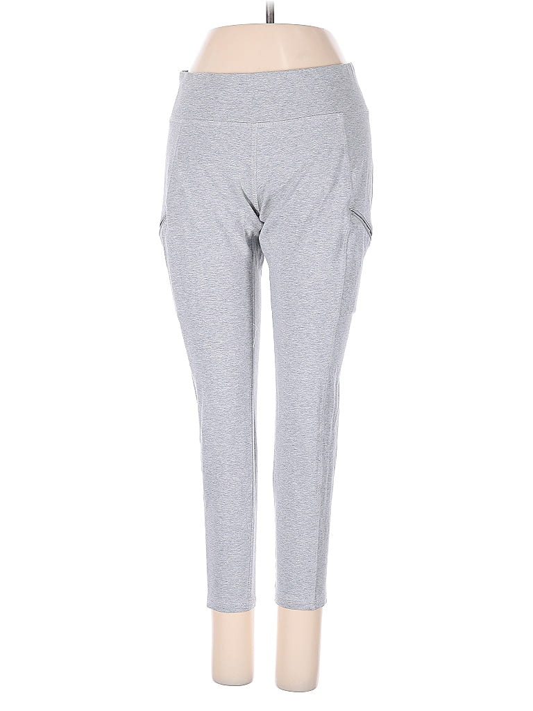 Pre-owned Eileen Fisher Active Pants In Gray