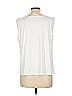 Unbranded White Sleeveless Blouse Size L - photo 2