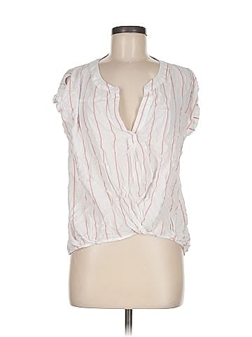 Soho JEANS NEW YORK & COMPANY Short Sleeve Blouse (view 1)