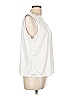 Unbranded White Sleeveless Blouse Size L - photo 4