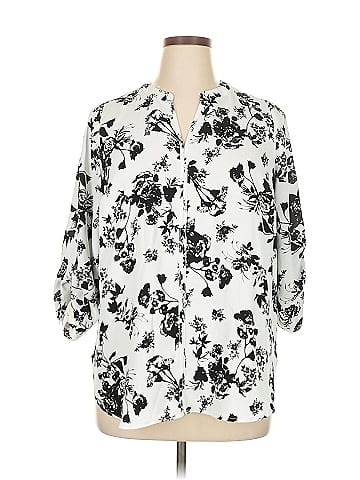 41Hawthorn 3/4 Sleeve Blouse (view 1)