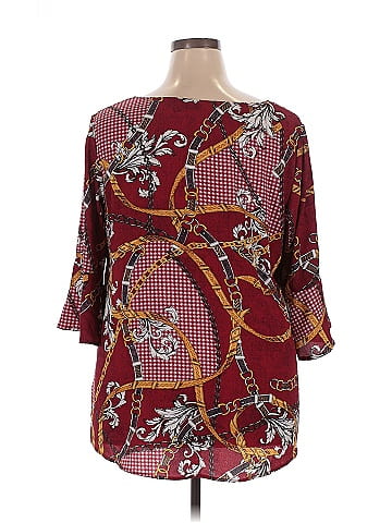 Tacera 3/4 Sleeve Blouse (view 2)