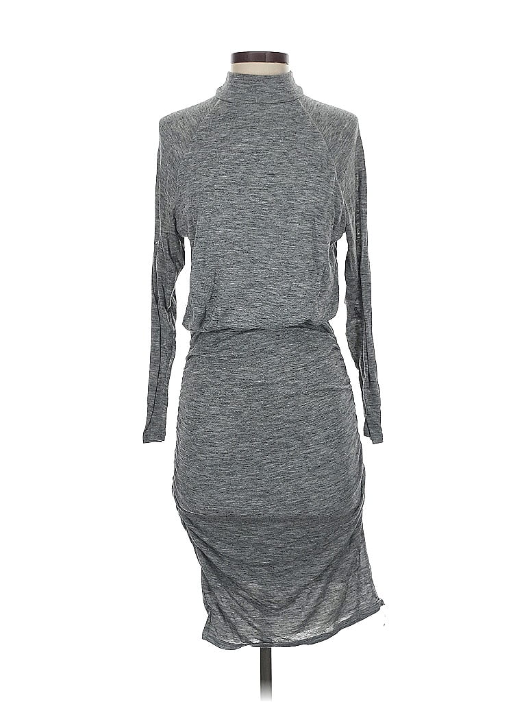 Pre-owned Express Casual Dress In Gray
