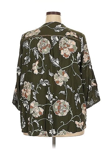 Market and Spruce 3/4 Sleeve Blouse (view 2)
