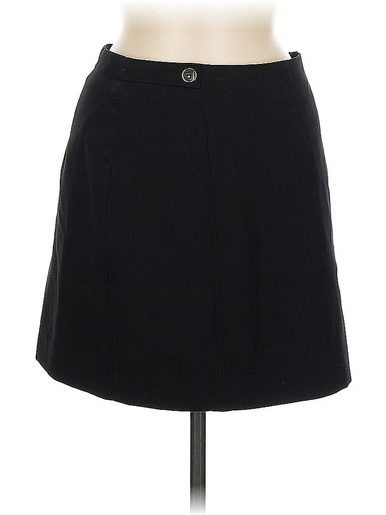 Pre-owned H&m Casual Skirt In Black