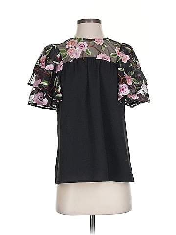 Crosby by Mollie Burch Short Sleeve Blouse (view 1)