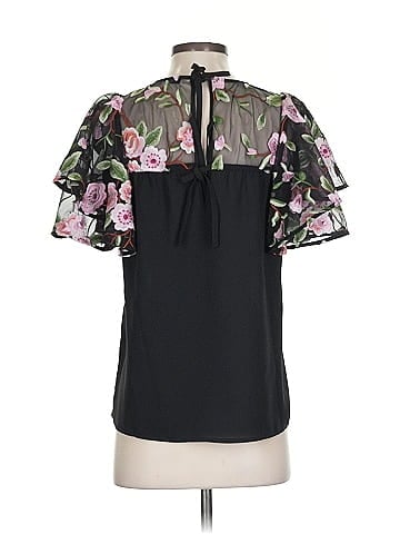 Crosby by Mollie Burch Short Sleeve Blouse (view 2)