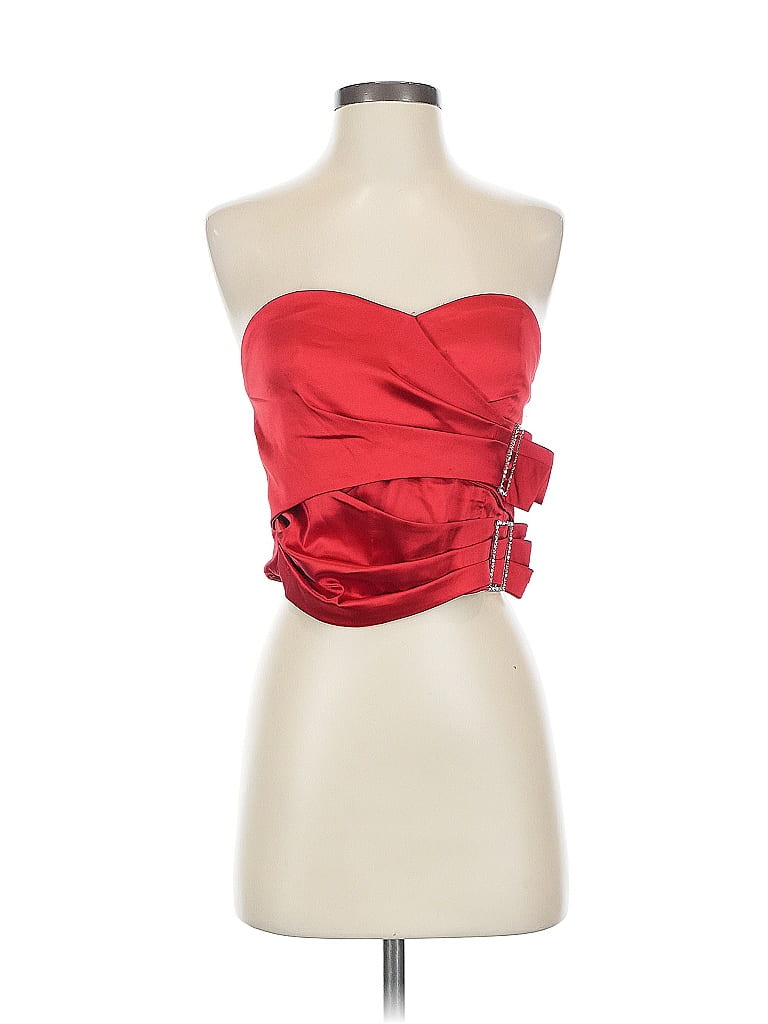 Superdown Red Sleeveless Top Size S