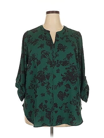 41Hawthorn 3/4 Sleeve Blouse (view 1)