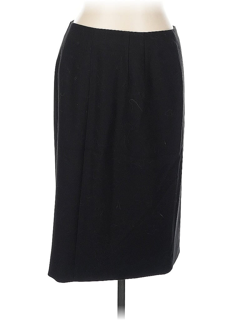 Pre-owned Ann Taylor Factory Formal Skirt In Black