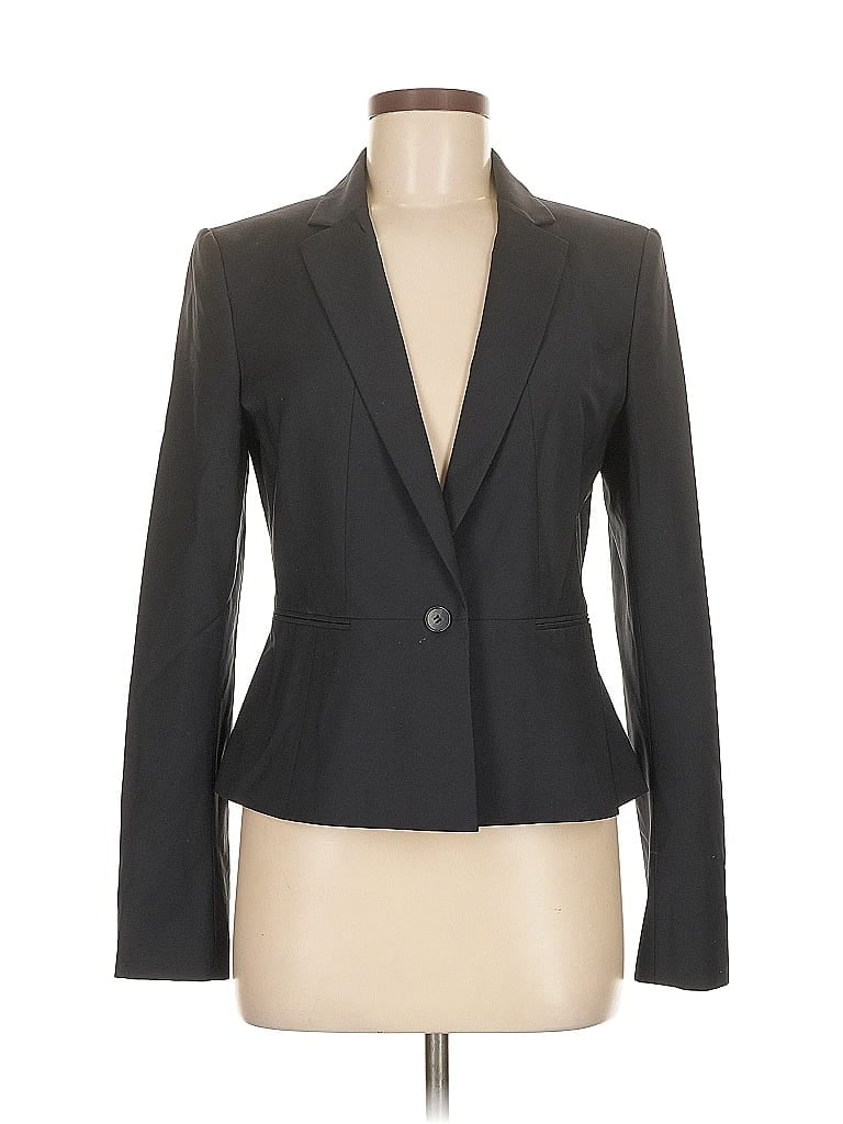Pre-owned Ann Taylor Blazer Jacket In Black