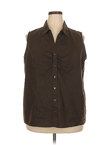 Apt. 9 Sleeveless Button-Down Shirt (view 1)