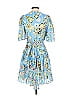 Tanya Taylor 100% Polyester Blue Cocktail Dress Size 4 - photo 3
