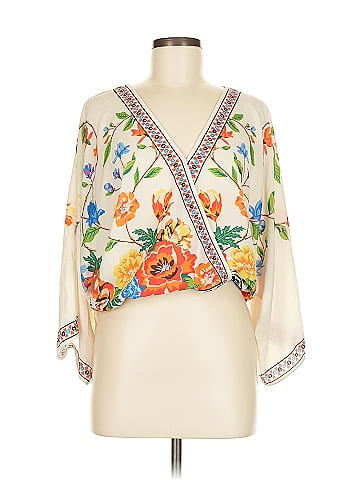 Flying Tomato 3/4 Sleeve Blouse (view 1)