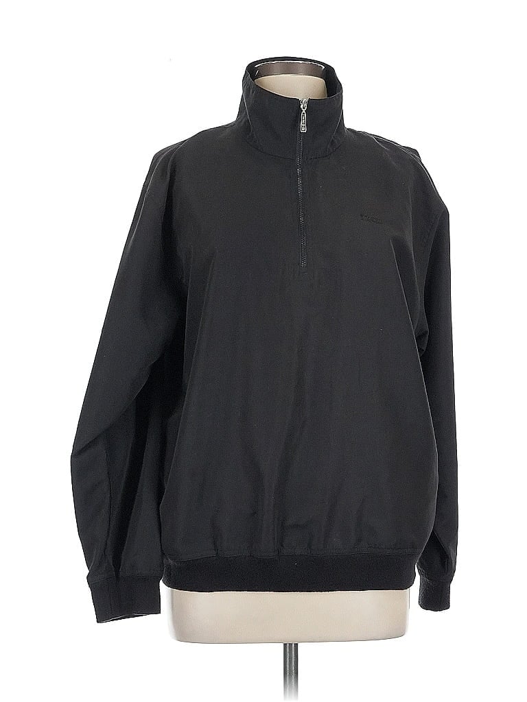 IZOD Pre-owned Track Jacket In Black