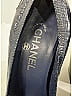 Chanel 100% Leather Blue Heels Size EU 40 - photo 6