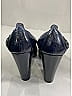 Chanel 100% Leather Blue Heels Size EU 40 - photo 5