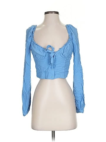 LA Hearts 3/4 Sleeve Blouse (view 1)