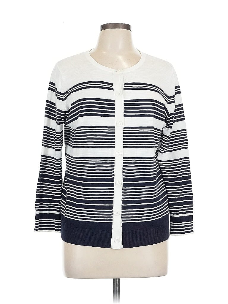 Pre-owned Ann Taylor Loft Kimono In White