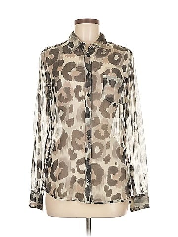 Equipment Long Sleeve Blouse (view 1)