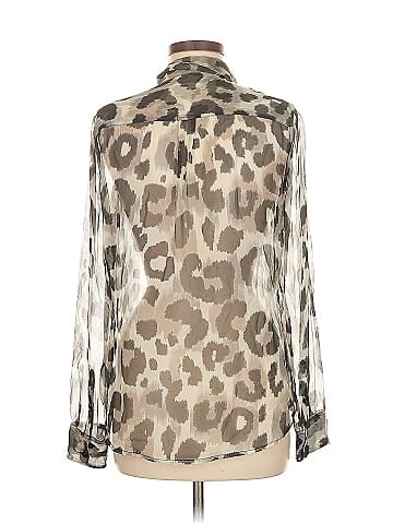 Equipment Long Sleeve Blouse (view 2)