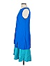 Akris Punto Color Block Blue Casual Dress Size 10 - photo 5