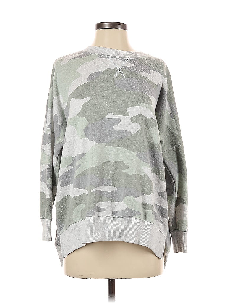 Pre-owned Aerie Pullover Sweater In Gray