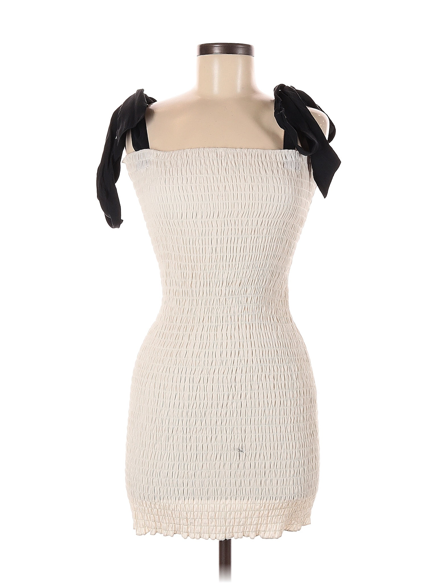 Zara Ivory Cocktail Dress Size M