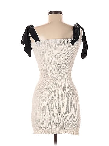 Zara Ivory Cocktail Dress Size M