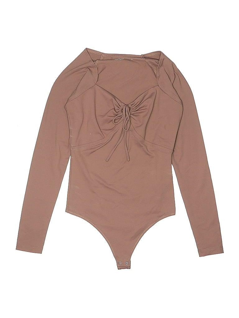Pre-owned Abercrombie & Fitch Bodysuit In Brown