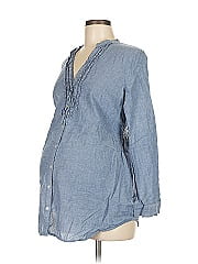Motherhood 3/4 Sleeve Button Down Shirt