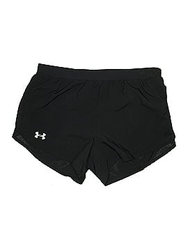 Under Armour 100% Polyester Black Athletic Shorts Size M