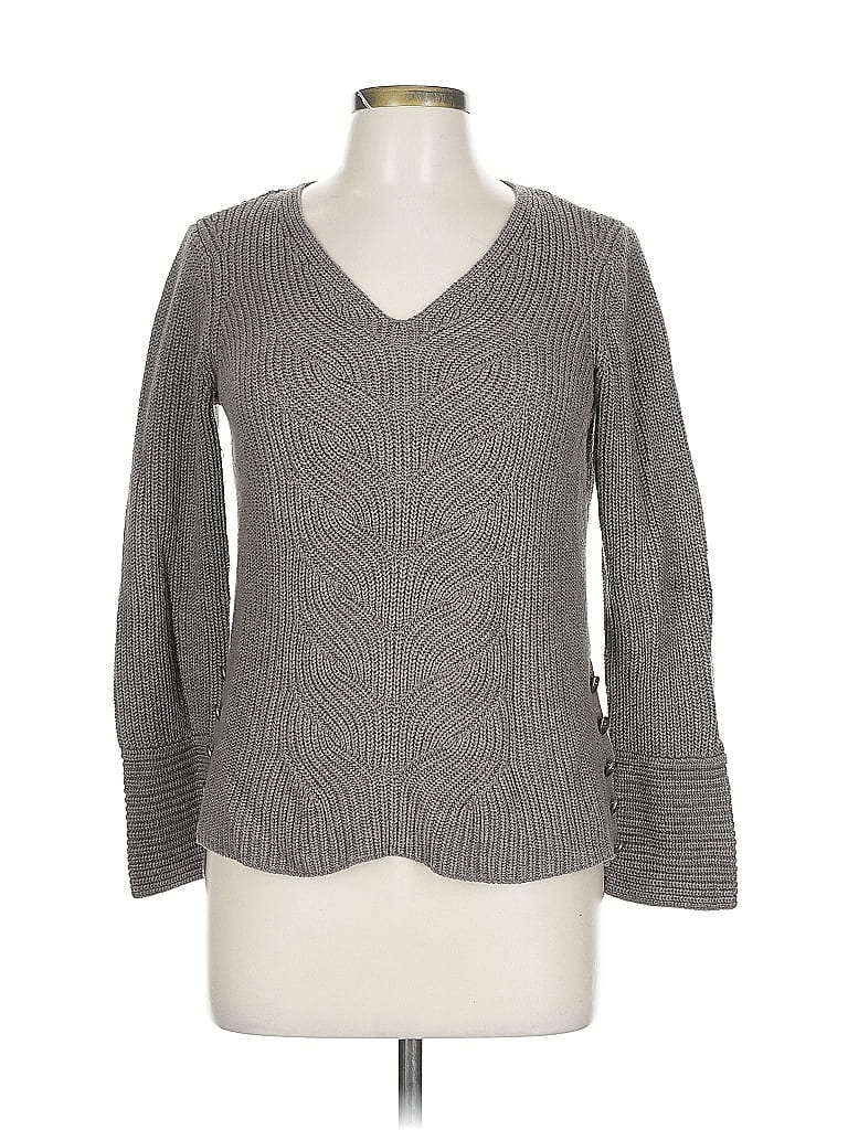 Pre-owned Sonoma Goods For Life Pullover Sweater In Gray