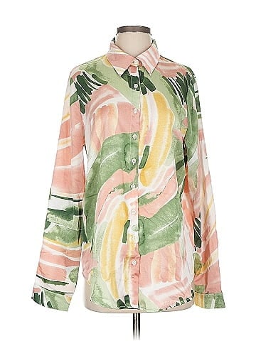 LA Hearts Long Sleeve Blouse (view 1)