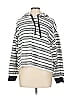 1.State Stripes Silver Pullover Sweater Size L - photo 1