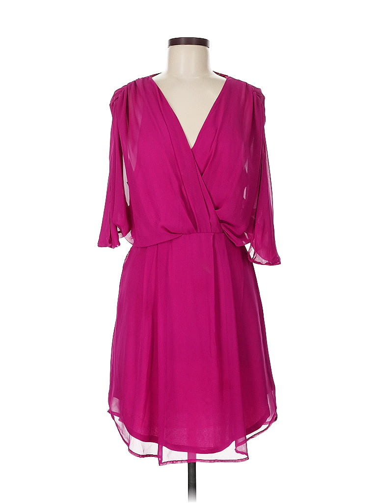 Pre-owned Honey Punch Cocktail Dress In Pink