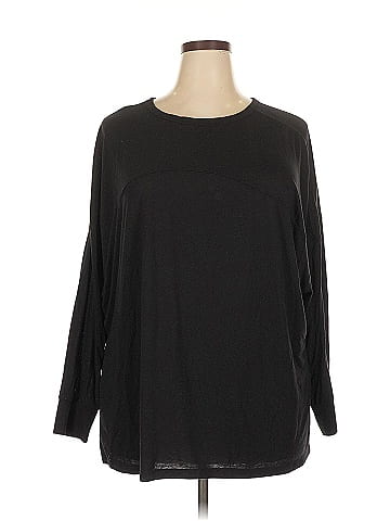 Active by Old Navy 3/4 Sleeve T-Shirt (view 1)