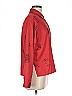 Chico's Design Red Long Sleeve Button-Down Shirt Size Med (1) - photo 3