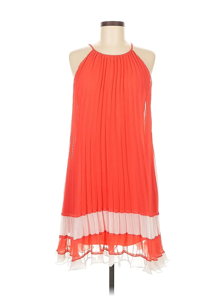 Pre-owned Ya Los Angeles Cocktail Dress In Orange