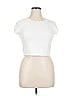 OFFLINE by Aerie White Short Sleeve Top Size XL - photo 1