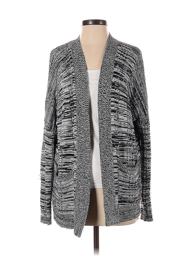 Pre-owned Express Cardigan Sweater In Gray