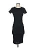 Forever 21 Solid Black Casual Dress Size XS - photo 1