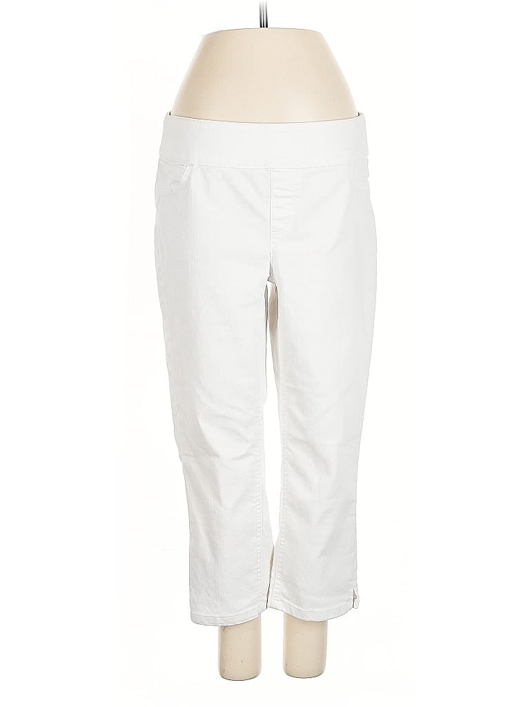 Pre-owned Chico's Casual Pants In White
