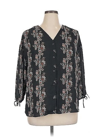 cruel 3/4 Sleeve Blouse (view 1)