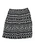 Alessia 100% Polyester Paisley Gray Black Skirt Size 16 - photo 2
