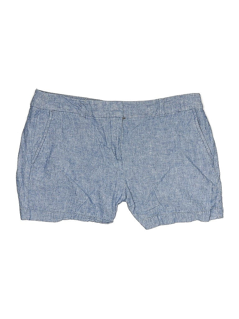 Pre-owned Ann Taylor Loft Outlet Shorts In Blue