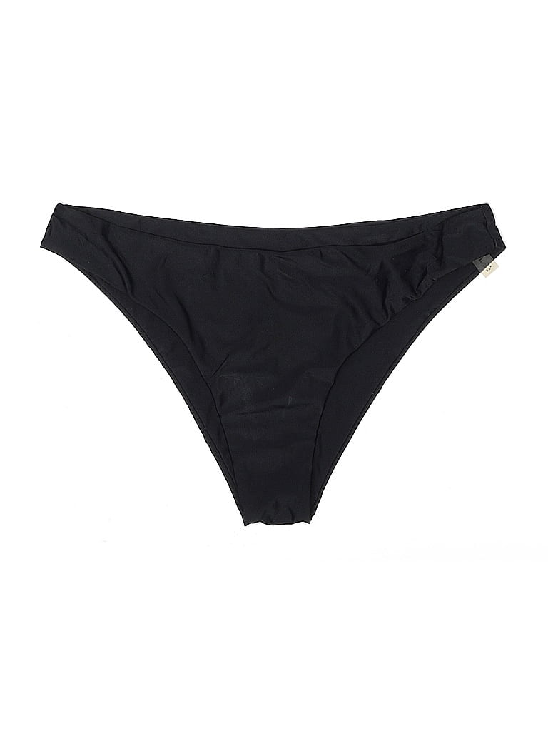 Pre-owned Zaful Swimsuit Bottoms In Black