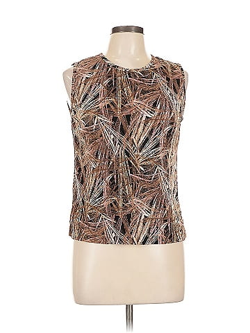 Plisse Sleeveless Blouse (view 1)