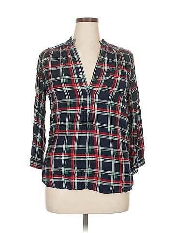 Market and Spruce 3/4 Sleeve Blouse (view 1)