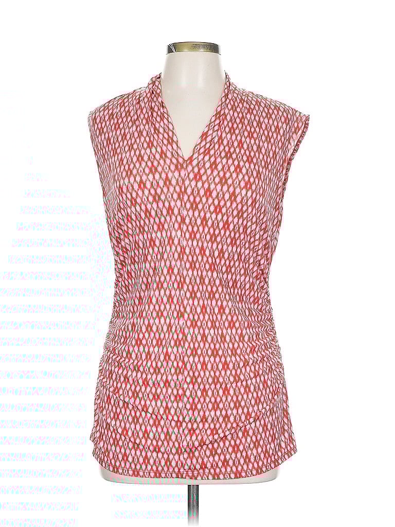 PREMISE STUDIO Pre-owned Sleeveless Blouse In Red